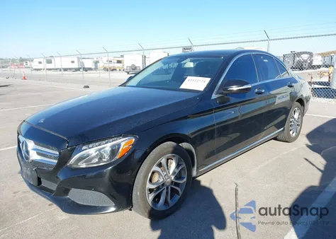 2015 Mercedes-Benz C 300 4Matic from USA, damaged, VIN 55SWF4KB3FU016331